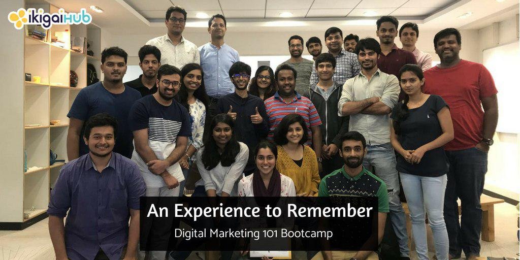 Digital Marketing 101 Bootcamp1- July 2018- ikigaiHub